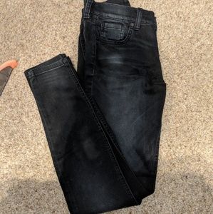 Black skinny jeans